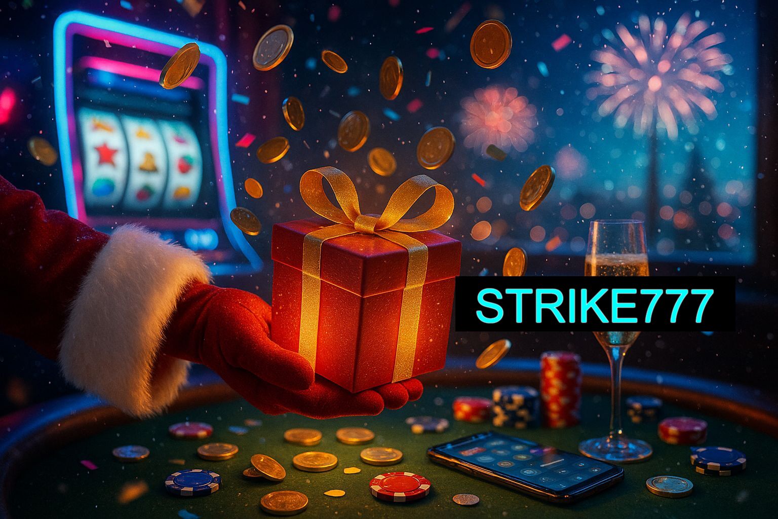 Promoções de Ano Novo no STRIKE777